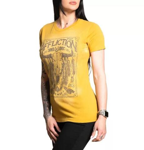 Affliction | Футболка женская American Made AW26184 слева