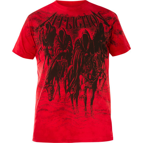 Affliction | Футболка мужская BLACK NIGHT MX A22658 перед