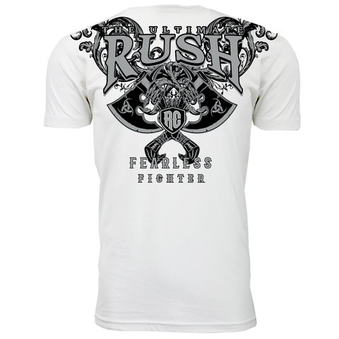 Rush Couture | Футболка мужская RUSH GLADIATOR SILVER RC115 спина