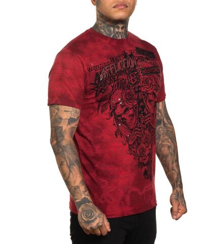 Affliction | Футболка мужская Wild Street Tee A26411 справа
