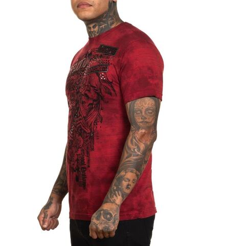 Affliction | Футболка мужская Wild Street Tee A26411 слева