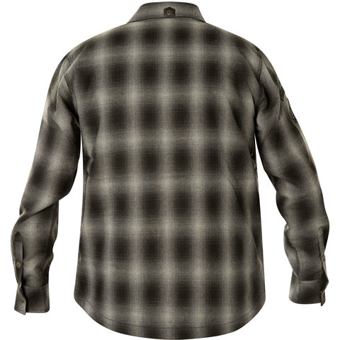 Affliction | Рубашка фланелевая утепленная мужская FALTER FLANNEL JACKET 110OW374 спина