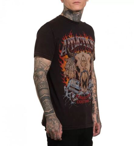 Affliction | Футболка мужская EXHAUST Tee A27878 справа