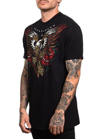 Affliction | Футболка мужская SPIRIT &amp; PRIDE A25584 слева