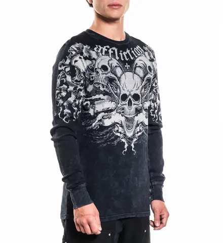 Affliction | Пуловер мужской Catastrophe LS Thermal A29164 справа