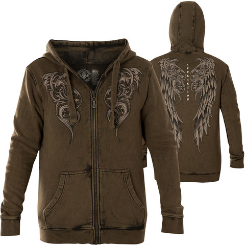 Affliction | Худи женское LOVINGTON AW21357 перед и спина