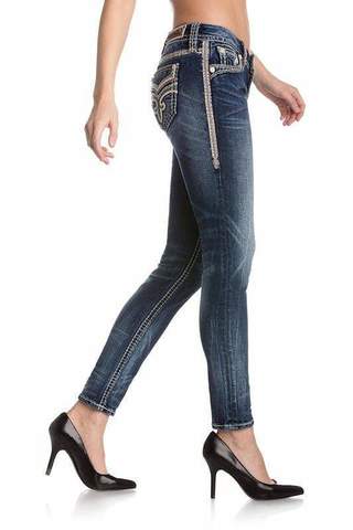 Rock Revival | Джинсы женские BRAYLEE S205 SKINNY JEAN RP2593S205 на модели правый бок