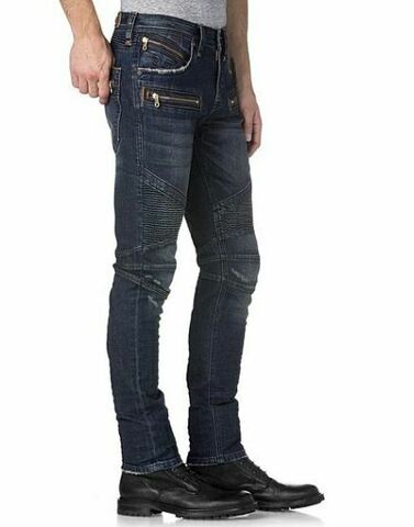 Rock Revival | Джинсы мужские ELROY S207 MOTO Rock Revival RP2097S207 правый бок