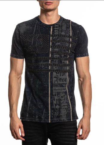 Affliction | Футболка мужская UPON TEE A20716 перед