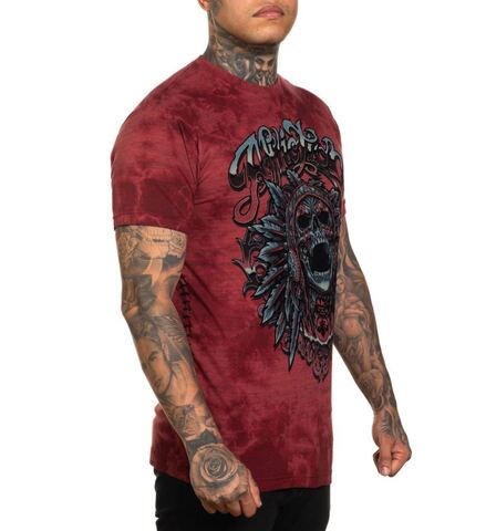 Affliction | Футболка мужская Lake Insomnia Tee A26390 справа