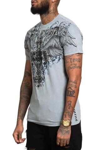 Affliction | Футболка мужская LOST WORLD A26001 слева
