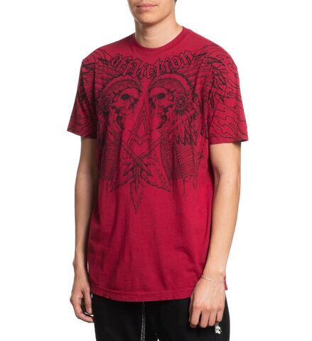 Affliction | Футболка мужская Apache Freedom Tee A29075 слева