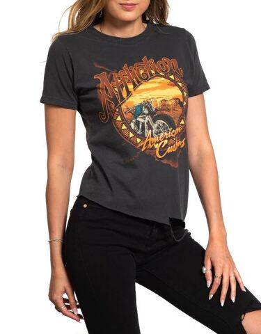 Affliction | Футболка женская LETS RIDE AW25648 справа