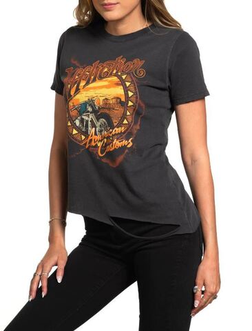Affliction | Футболка женская LETS RIDE AW25648 слева