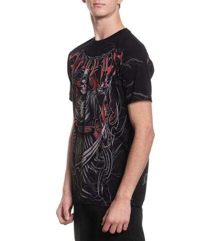 Affliction | Футболка мужская Shadow Thief Tee A27307 слева