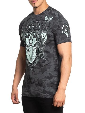 American Fighter | Футболка мужская FORADA FM13505 от Affliction левый бок