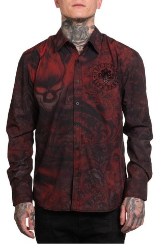 Рубашка мужская Affliction BRAWLEY 110WV903