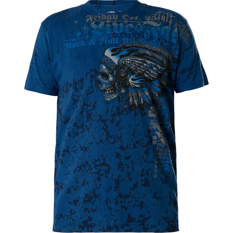 Affliction | Футболка мужская WIND SPEED A20410 перед