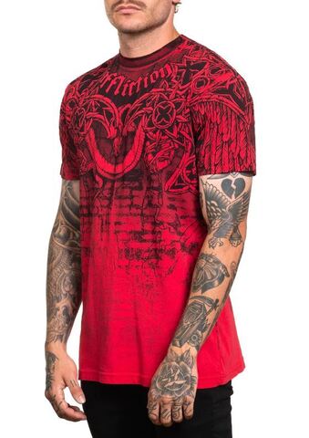 Affliction | Футболка мужская VENGEFUL SCREAM A25480 слева