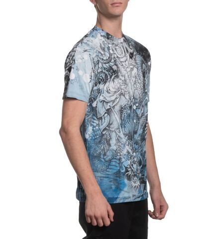 Affliction | Футболка мужская Hirosaki Steel Tee A28291 справа