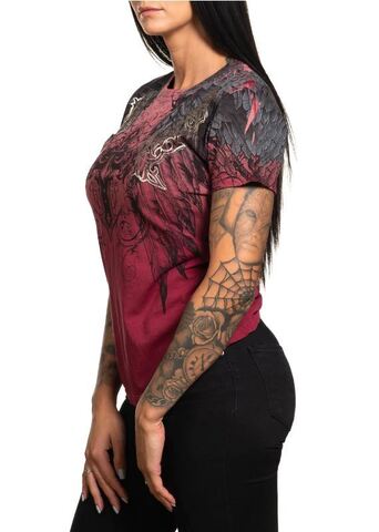 Affliction | Футболка женская WINGS OF A PHARAOH AW25165 слева