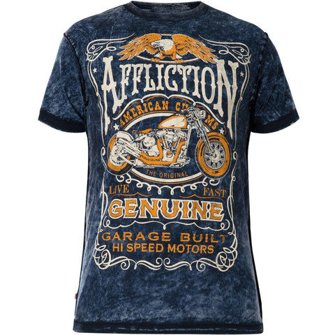 Affliction | Футболка двусторонняя мужская AC IROQUOIS A21716 перед