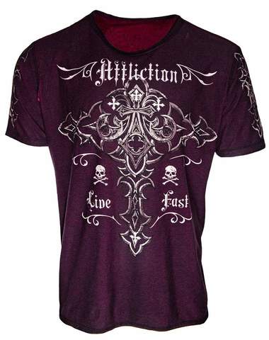 Affliction | Двусторонняя футболка мужская ISOTOPE перед