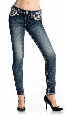 Rock Revival | Джинсы женские SUNDRESS S202 SKINNY RP2729S202 перед