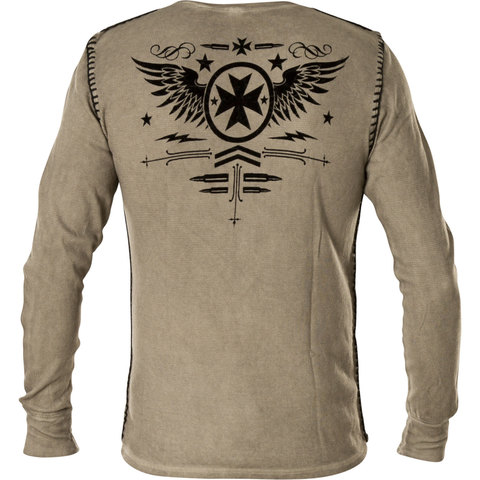 Xtreme Couture | Пуловер мужской Intensity Thermal X1773I от Affliction серый спина
