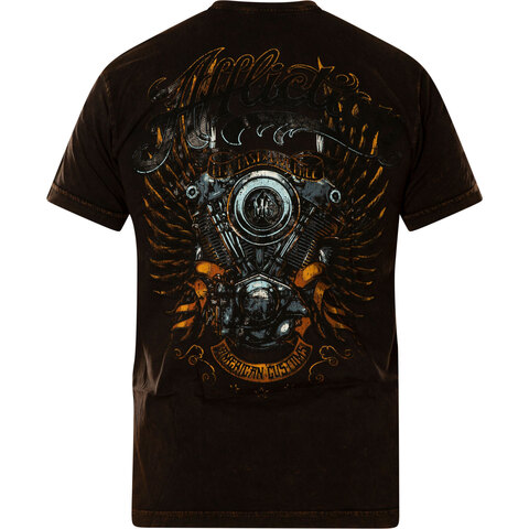 Affliction | Футболка мужская AC Chrome Lord A25331 сзади
