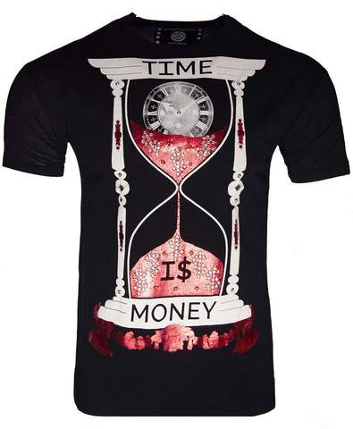 The Saints Sinphony | Футболка мужская TIME IS MONEY TS2906 перед