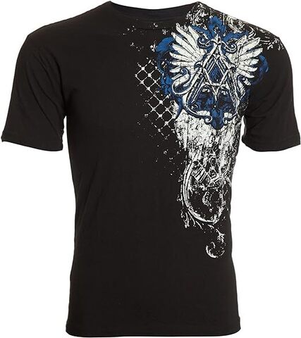 Archaic | Футболка мужская HEAVY WEIGHT Black AM1626 от Affliction перед
