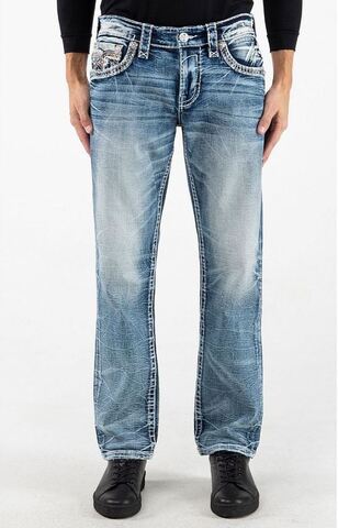 Rock Revival | Джинсы мужские ROBIN J206 STRAIGHT 32" RP3727J206R перед