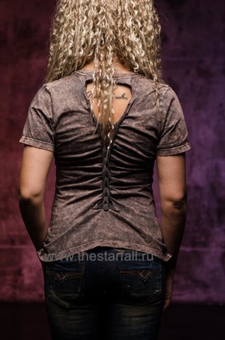 Affliction | Футболка женская VERSAILLES AW21525 спина