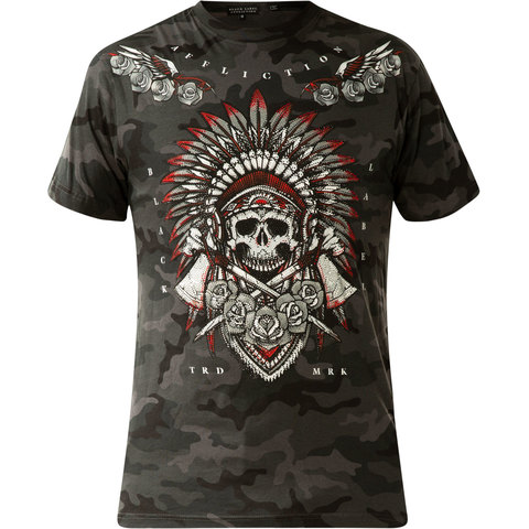 Affliction | Футболка мужская JAGUAR GOD A22775 перед