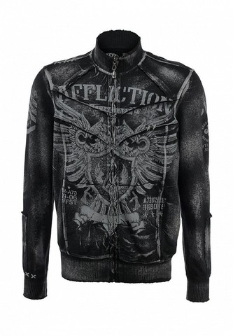 Affliction | Толстовка мужская Approval Sweatshirt A9201 перед