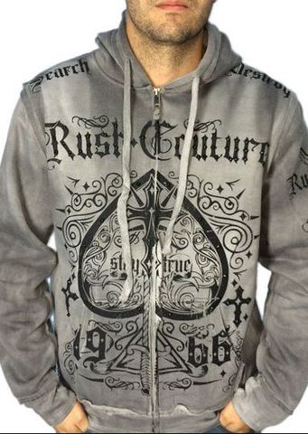 Rush Couture | Худи мужское Search and Destroy RC018 перед