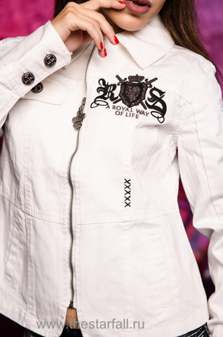 Rebel Spirit | Куртка женская GJK120619 принт спереди