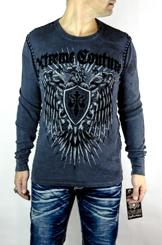 Xtreme Couture | Пуловер мужской LAST MAN X1633 от Affliction перед