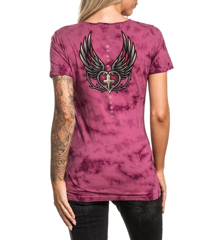 Affliction | Футболка женская FAITH &amp; HOPE AW20738 спина