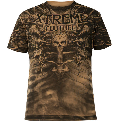 Xtreme Couture | Футболка мужская Charred Remains X1928 от Affliction перед