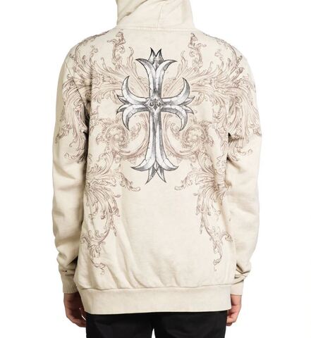 Affliction | Худи мужское Jump PO Hood A26480 сзади