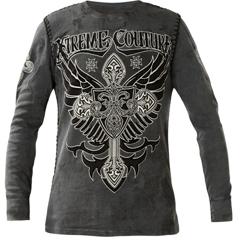 Xtreme Couture | Пуловер мужской Bronze Arms Thermal X1763I от Affliction перед