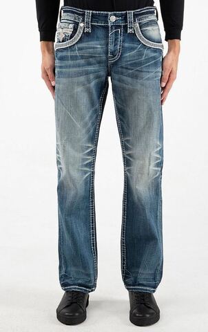 Rock Revival | Джинсы мужские DAWSON B200 BOOT 32" RP3764B200R перед