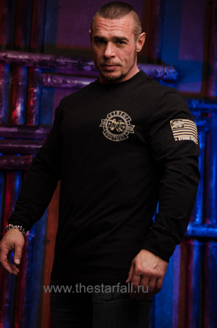 Xtreme Couture |  Футболка лонгслив мужская CAMO FORCE X1720 от Affliction левый бок