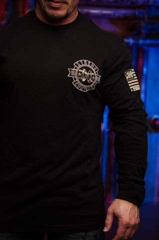 Xtreme Couture |  Футболка лонгслив мужская CAMO FORCE X1720 от Affliction принт спереди