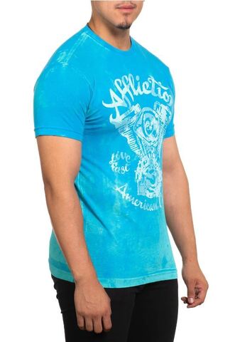 Affliction | Футболка мужская AC VINTAGE OIL A25825 справа
