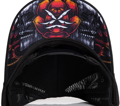 Affliction | Бейсболка Tavern Scrap Hat A26498 изнутри
