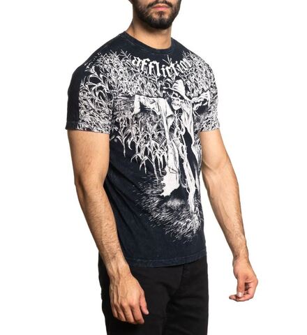 Affliction | Футболка мужская Scarecrow Tee A26059 справа