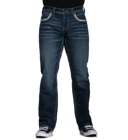 Affliction | Джинсы мужские Blake Alder Jeans Long 110RS313L спереди